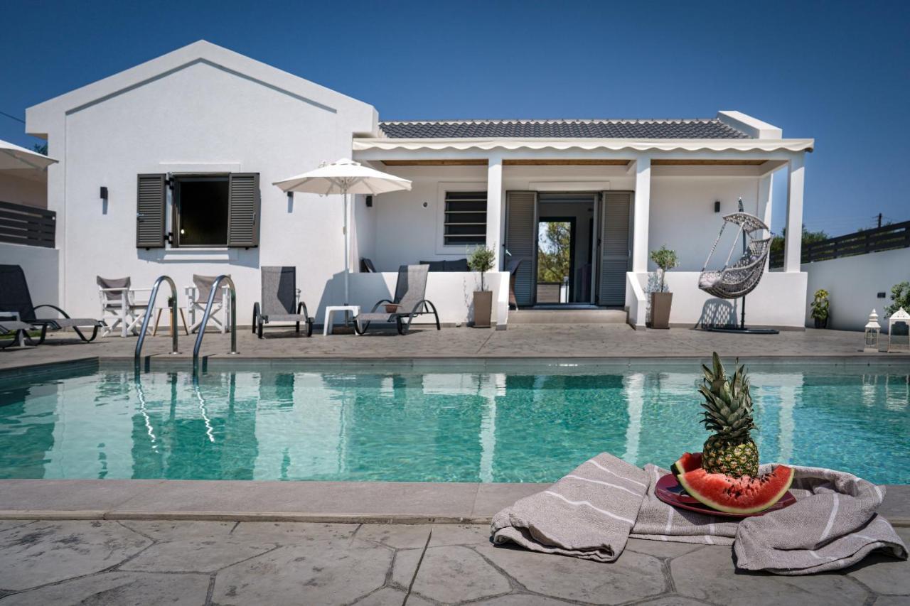 Bluewind Villa Sarakinádhon Exterior foto